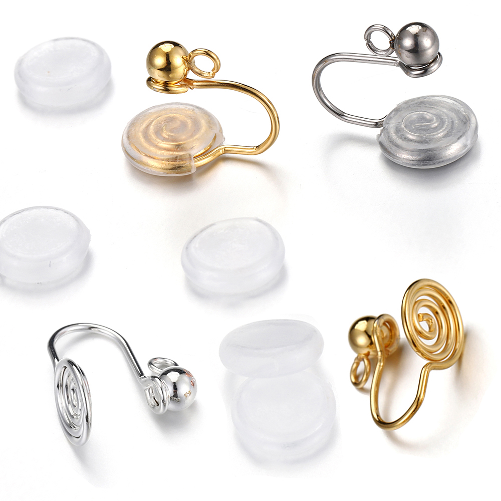 Body Jewellery - 10 szt. Klipsów do uszu ze