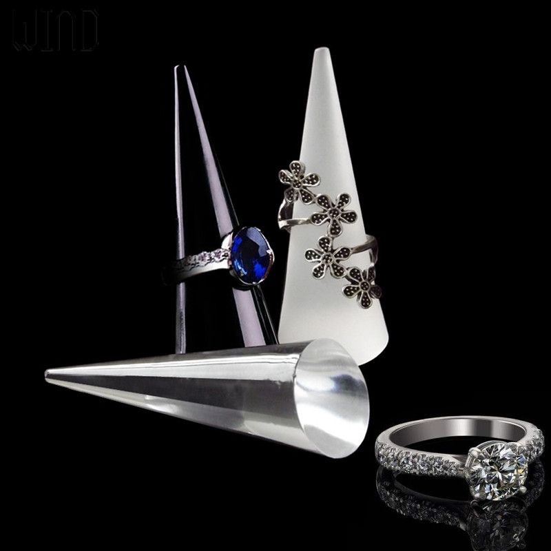 Body Jewelry Websites - Akrylowy stojak na pierścionek na palec