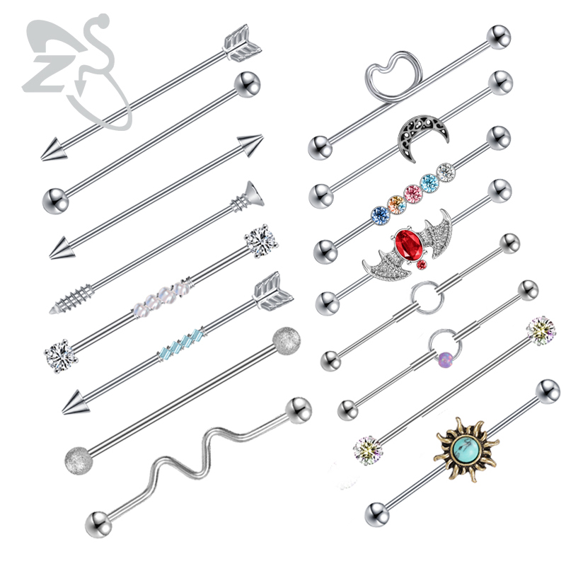 ZS 1PC stal chirurgiczna Bat p – Body Jewelry Surgical Steel recenzja i cena