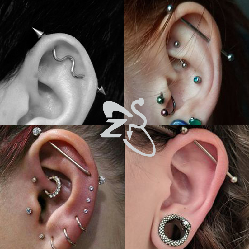 ZS 1PC stal chirurgiczna Bat p – Body Jewelry Surgical Steel recenzja i cena