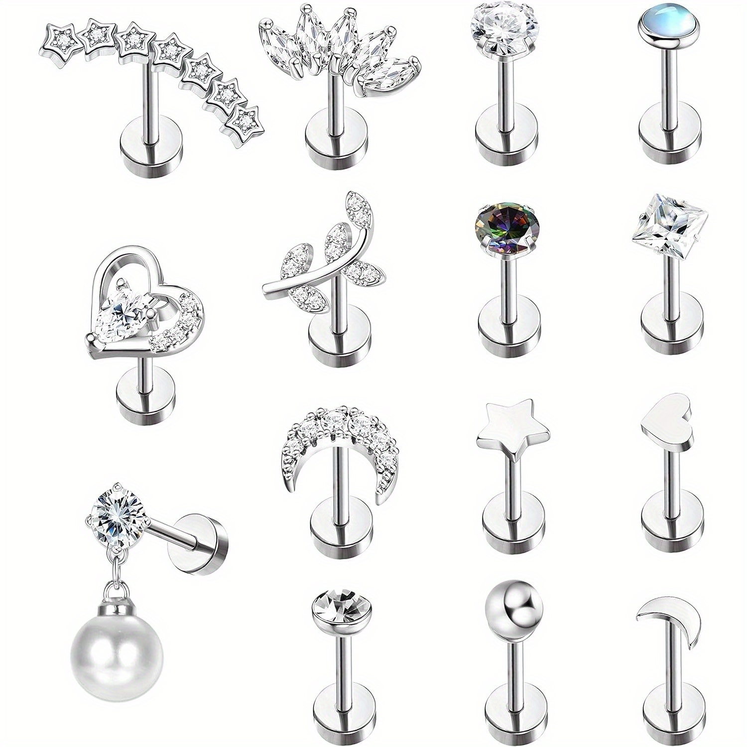 Drperfect Kolczyki sztyfty ze  – Body Jewelry Surgical Steel recenzja i cena