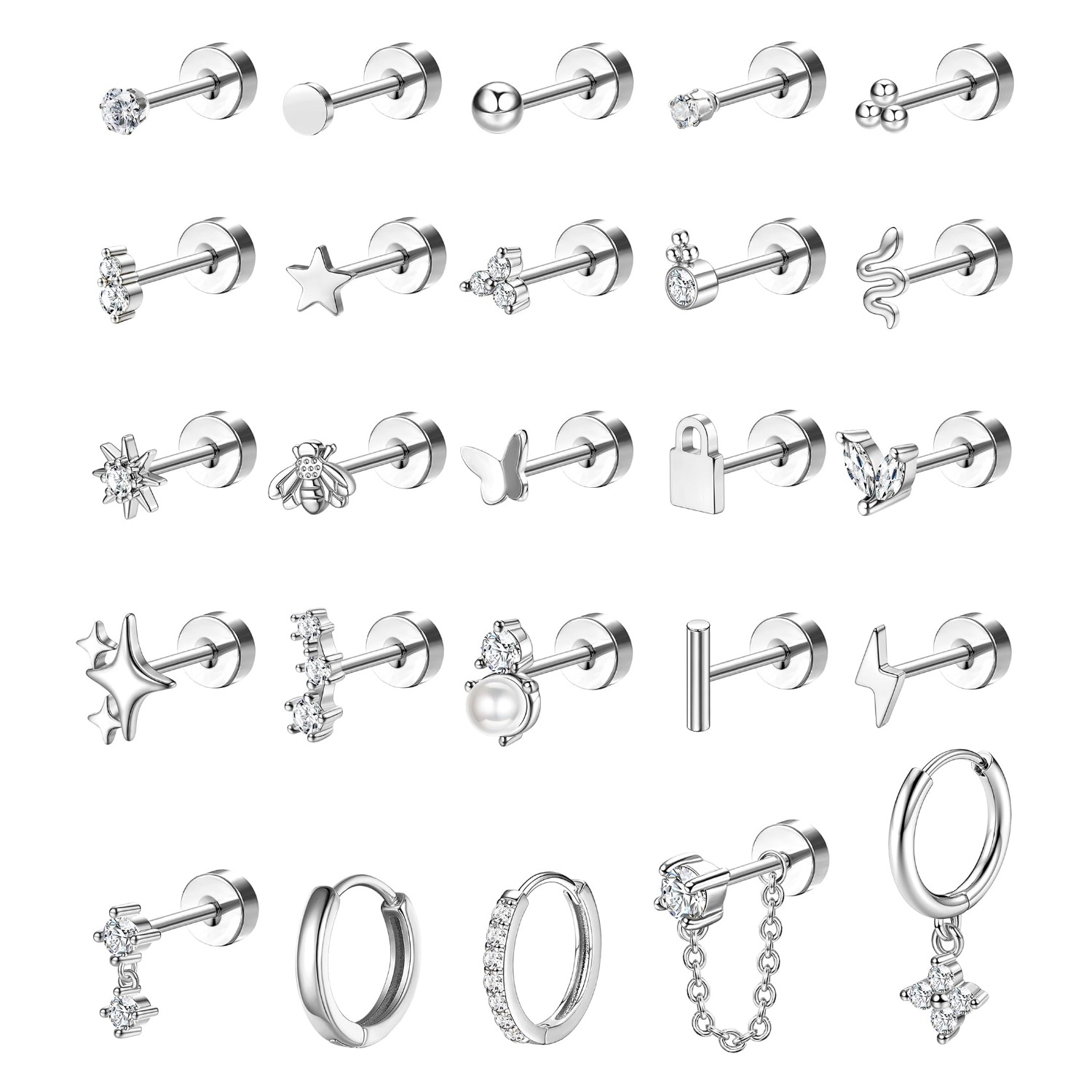 Kolczyki Bobisty 1 szt. dla wr – Body Jewelry Surgical Steel recenzja i cena