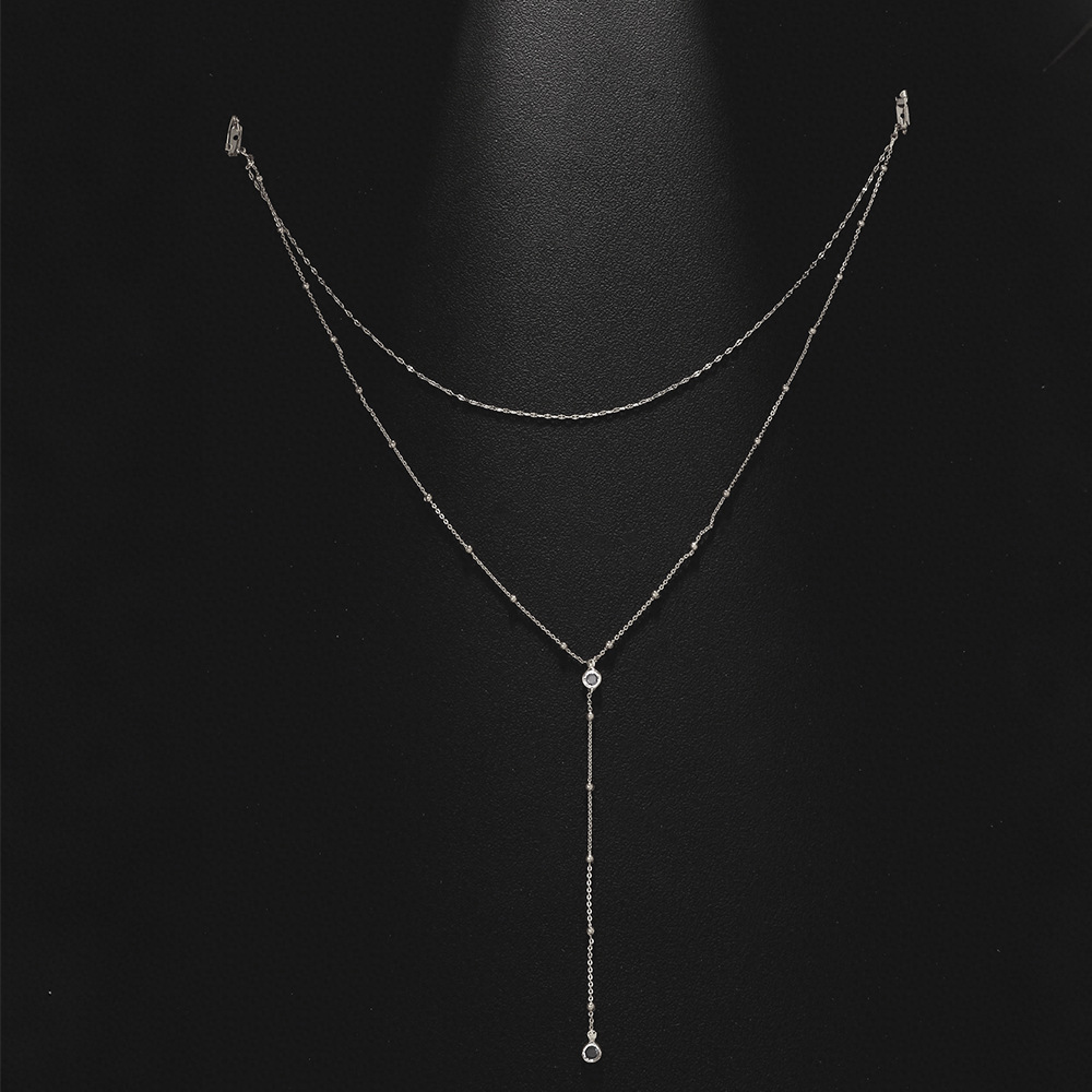 Naszyjnik z kryształkami na pl – Body Jewelry Back recenzja i cena