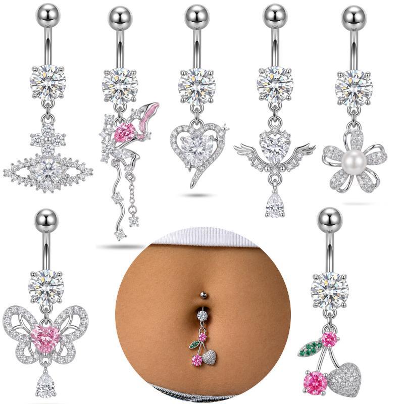 1 szt. Wykwintny kolczyk do pę – Body Jewelry Surgical Steel recenzja i cena
